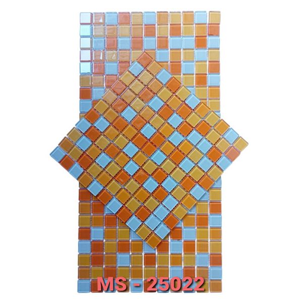 Gạch Mosaic thủy tinh MS-25022