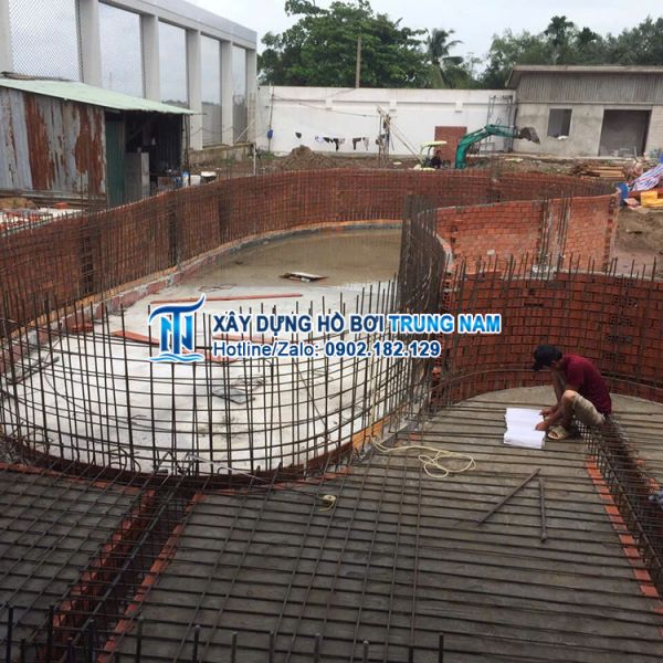 Thi công hồ bơi gia đình tại Bình Thạnh - TP.HCM