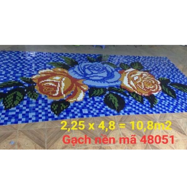 Gạch nền 48051 kích thước 2.25mx4.8m Gạch nền 48051 kích thước 2.25mx4.8m